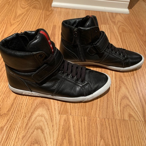 Prada Leather sneakers - Picture 2 of 4